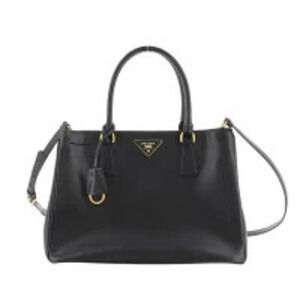 Prada Galleria Bag Saffiano Leather Black